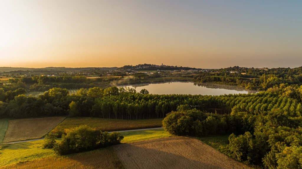 Lago di Ragogna e San Daniele del Friuli. Ph. Gianpaolo Scognamiglio